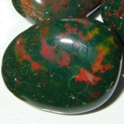 Bloodstone: Marchs Green and Red Birthstone 