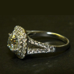 Grandmothers Diamond Becomes a Stunning Engagement Ring 