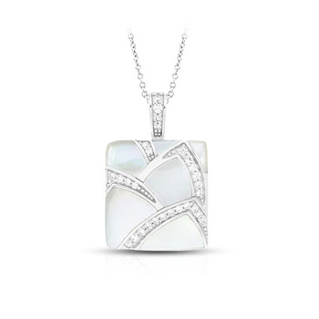photo number one of Sirena White Mother-of-Pearl Pendant item 02031620201