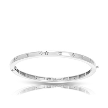 photo number one of Constellations: Little Stars White Bangle item 07231610301