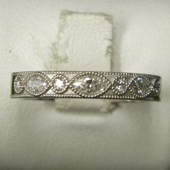 photo number five of Marquis Diamond Ring item Custom74