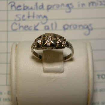 photo number four of New life for a treasured ring item Custom1