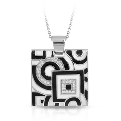 photo of Geometrica Black & White Pendant item 02021410201