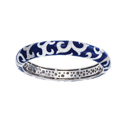 photo of Royale Stackable Blue Bangle item GF- A7007603