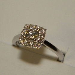photo of Diamond Solitaire Ring item Custom53