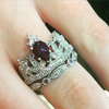 photo of Color Changing Alexandrite Engagement Ring item Custom10
