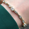 icon number one of Diamond Bezel Bracelet from Mom's Rings item Custom24
